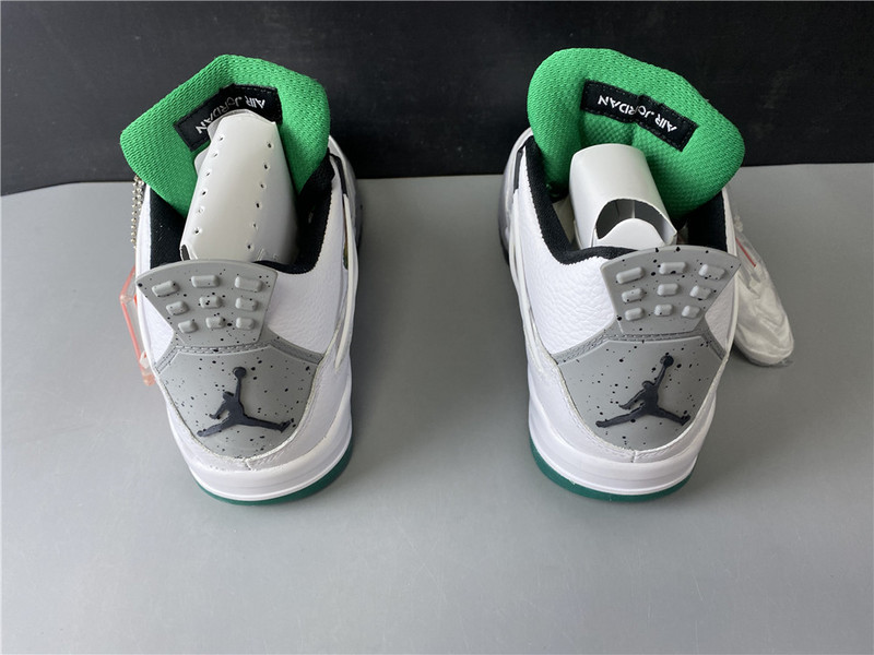 Jordan 4 Retro Lucid Green Rasta AQ9129-100
