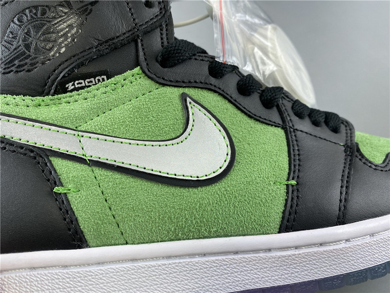 Air Jordan 1 Retro High Zoom Black Green CK6637-002