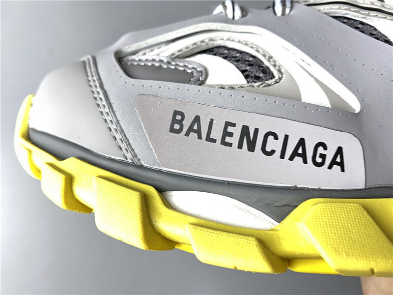 Ba*len*cia*ga tess s. gomma sneakers white gray orange 542023 w1gb7 2018