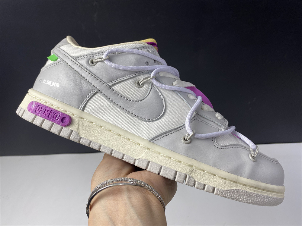 OW X DUNK LOW “03 OF 50” DM1602-118