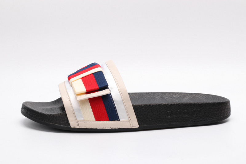 GUC LEATHER SLIDE