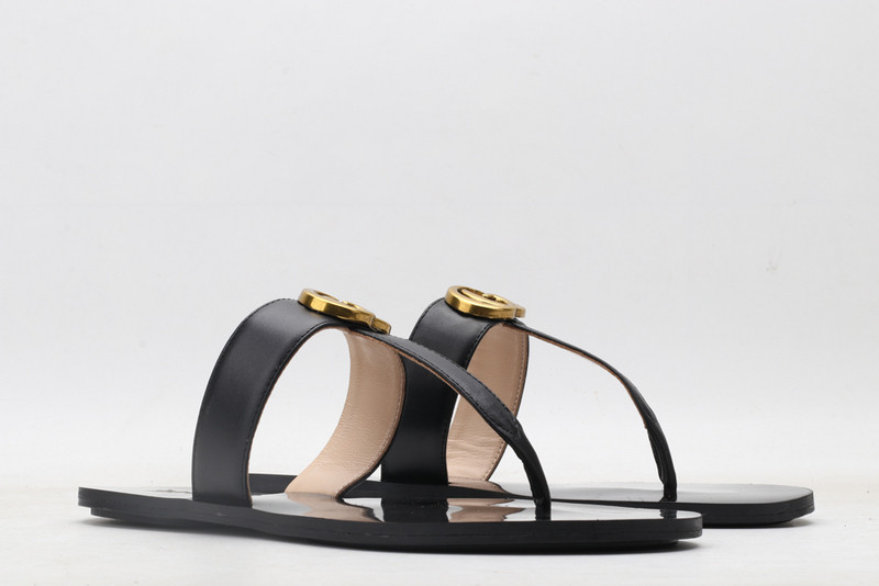 GUC LEATHER SLIDE