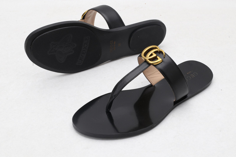 GUC LEATHER SLIDE