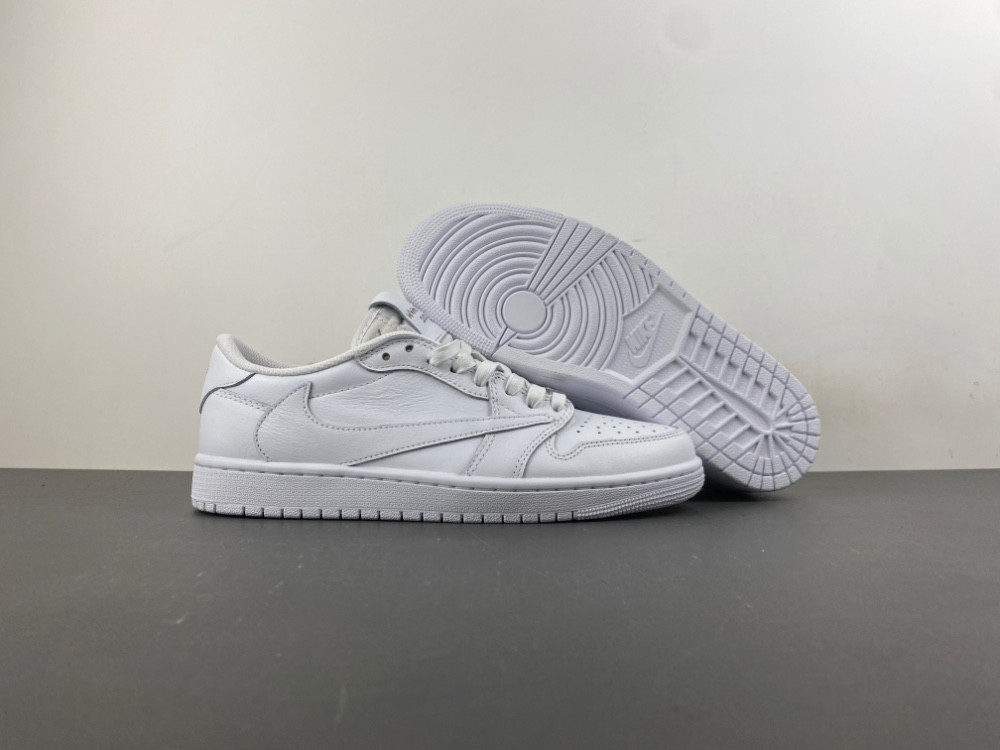 Air Jordan 1 Retro Low OG Travis Scott White Part TD1228-111