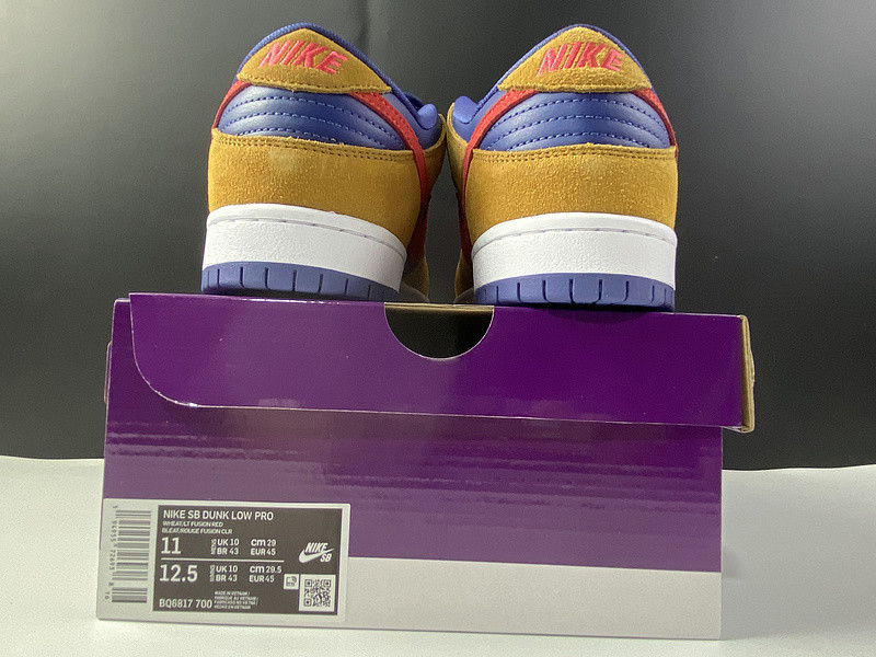 NIKE SB DUNK LOW REVERSE PAPA BEAR BQ6817-700