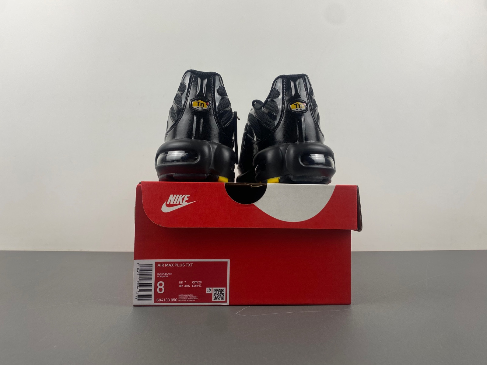 Nike Air Max Plus Triple Black Men