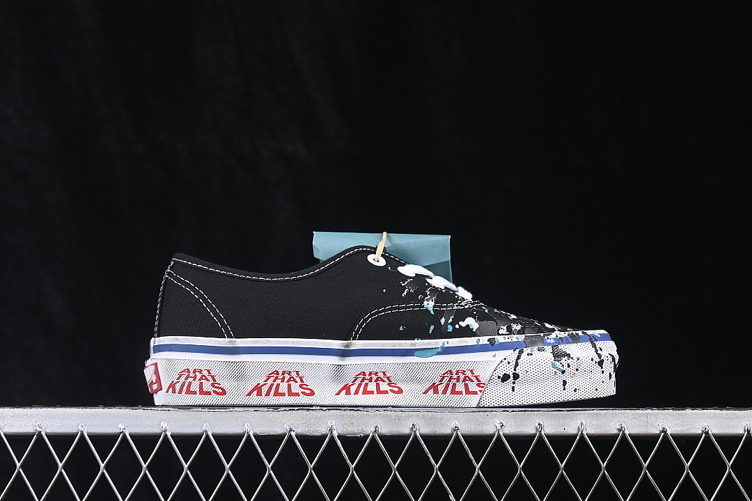 Vans Authentic Reissue 44 Gallery Dept. Art That Kills Black