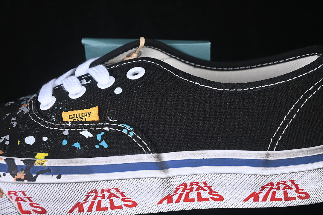 Vans Authentic Reissue 44 Gallery Dept. Art That Kills Black