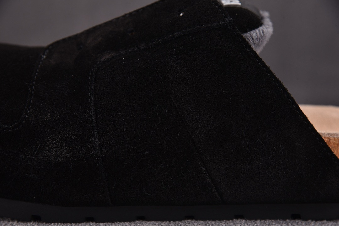 Ba1en*iaga Dumbo Mule Worn-Out Black