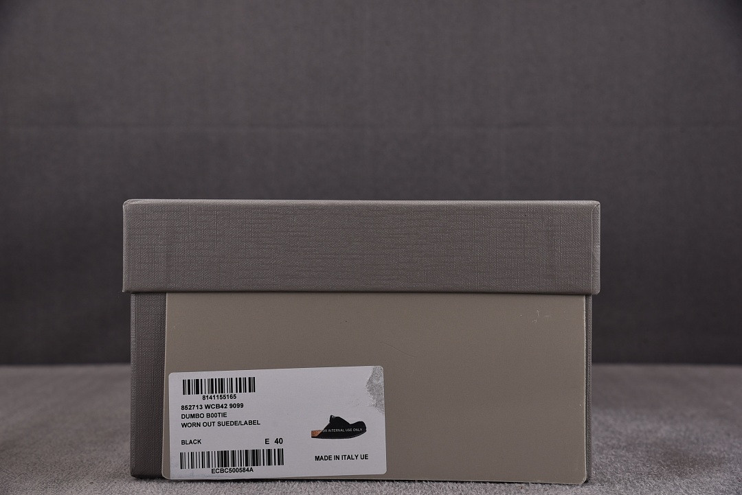 Ba1en*iaga Dumbo Mule Worn-Out Black