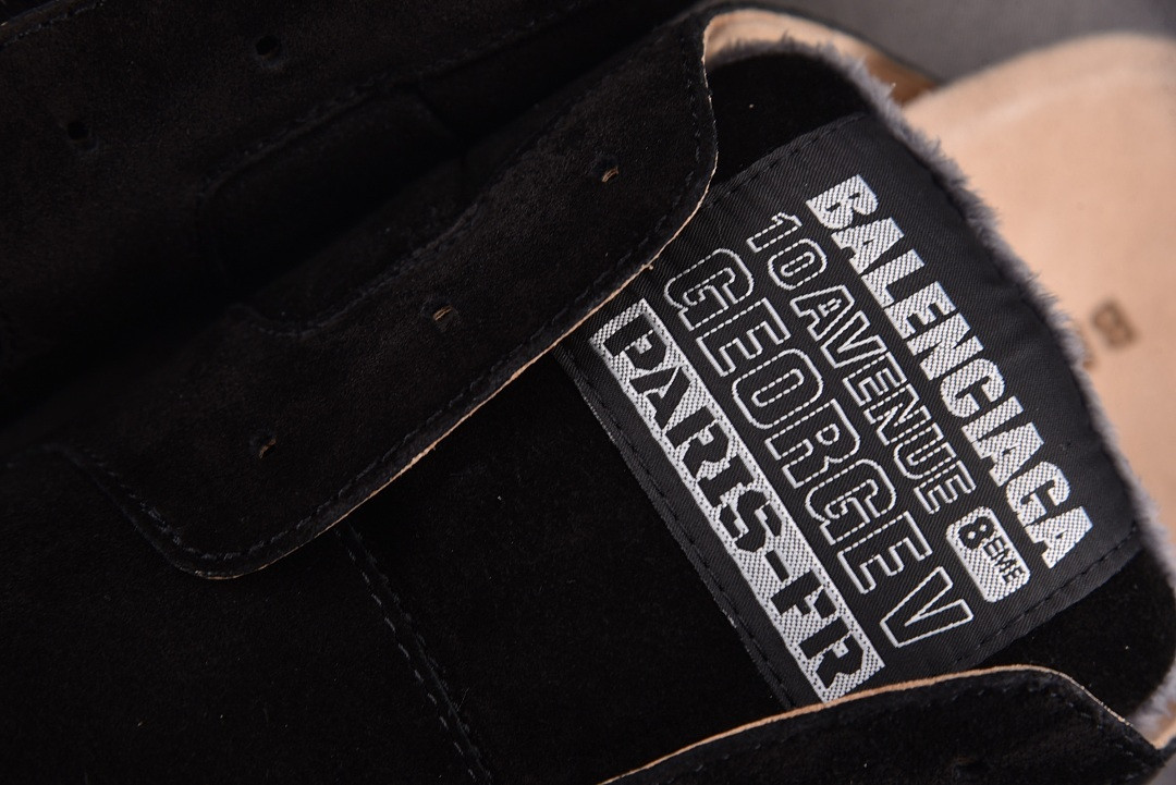 Ba1en*iaga Dumbo Mule Worn-Out Black