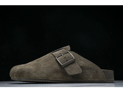 Ba*len*cia*ga Ba*len*cia*ga brown ‘sunday’ suede slides