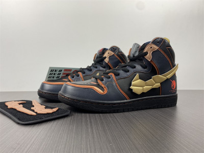 Gundam x Nike SB Dunk High “Banshee” DH7717-400