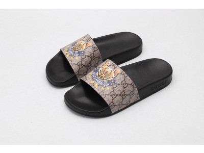 GUC LEATHER SLIDE