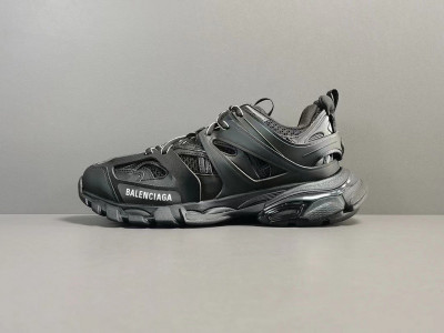 Ba*len*cia*ga track trainer (triple black) 542023 w1gb1 1000 （whitout lighting）