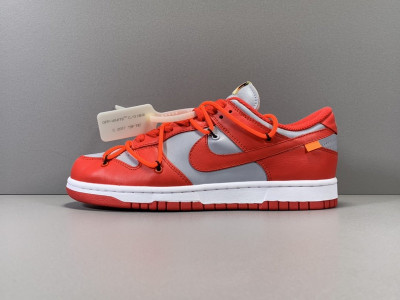 OW X DUNK LOW ''UNIVERSITY RED'' CT0856-600