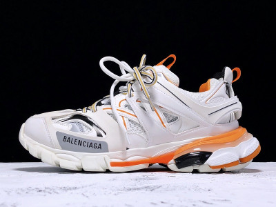 Ba*len*cia*ga track trainer (white orange) 542023 w1gb1 9059