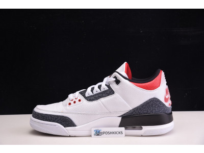 Jordan 3 Retro SE Fire Red Denim (2020) CZ6431-100