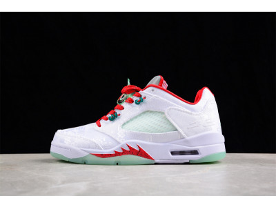 Air Jordan 5 Low x CLOT ''White Silk'' 1551183