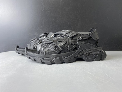 Ba*len*cia*ga track sandal monocolor neoprene/rubber black 617542 w2cc1 1000