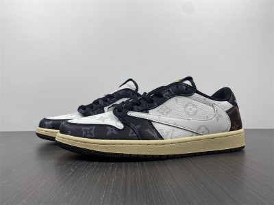 Travis Scott Fragment Air Jordan 1 Low OG CM7866-126