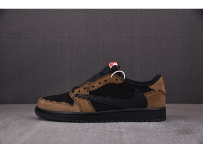 Travis Scott x Air Jordan 1 Low OG “Velvet Brown” DM7866-202